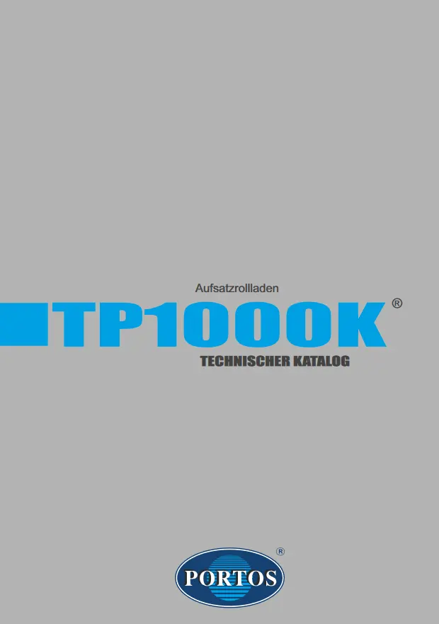 Technischer Katalog - System TP1000K